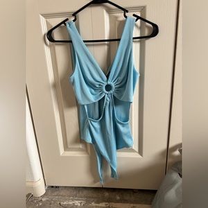 One piece short sleeve